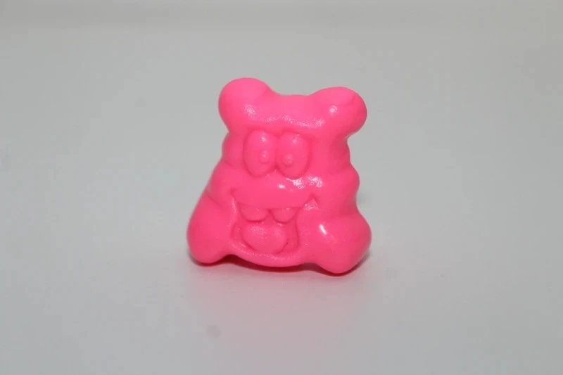 Figurine rose fluo 26 Bubbles (Rosie) - Jojo's